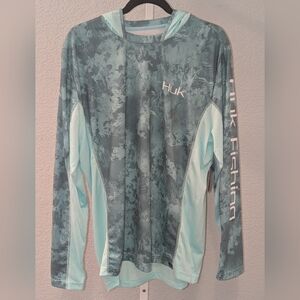 Huk Icon Camo Hoodie Performance Fabrics: H1200153.